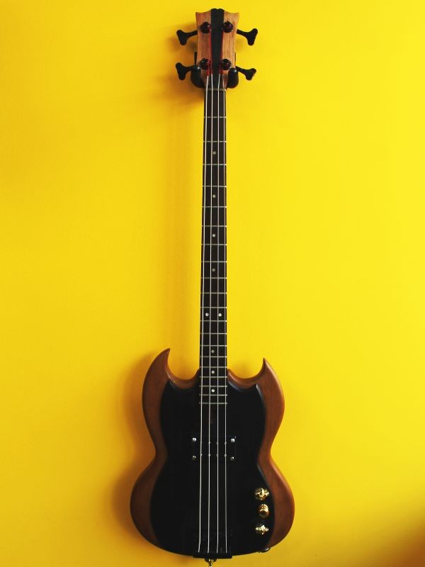 Custom Made Bass Guitar SG Style